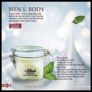 Men ủ body natural spa- cty mỹ phẩm ngô thanh phú
