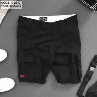 Quần short kaki Nam túi hộp size 30-36
