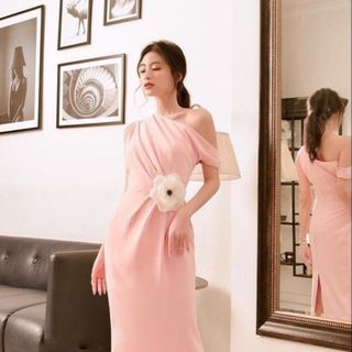 Đầm Body Dữ Tiệc Lệch vai