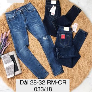 Quần jeans nữ dài 28-32