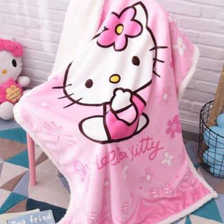 Chăn lông cừu in hình siêu nhẹ