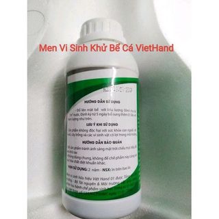 Men vi sinh sử lý bể cá cảnh VietHand