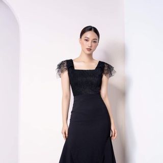 Đầm Dự Tiệc phối ren