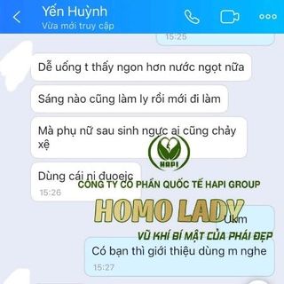 HOMOLADY bổ sung nội tiết tố ESTROGEN cho nữ
