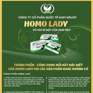 HOMOLADY bổ sung nội tiết tố ESTROGEN cho nữ