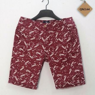 SHORT KAKI HOA VĂN CAO CẤP