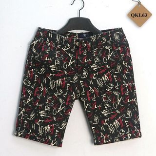 SHORT KAKI HOA VĂN CAO CẤP