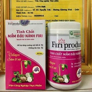 Tinh chất mầm đậu nành Firi bổ sung collagensâm tố nữ- cải thiện sinh lý nữ nám tàng nhang bốc hỏa tăng vòng 1 giá sỉ