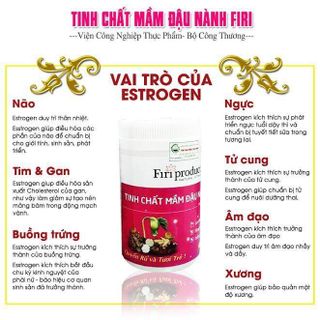 Tinh chất mầm đậu nành Firi bổ sung collagensâm tố nữ- cải thiện sinh lý nữ nám tàng nhang bốc hỏa tăng vòng 1