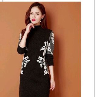 ĐẦM LEN HOẠ TIẾT HOA