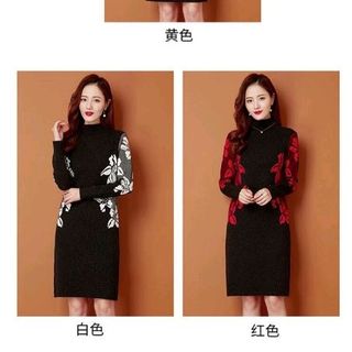 ĐẦM LEN HOẠ TIẾT HOA