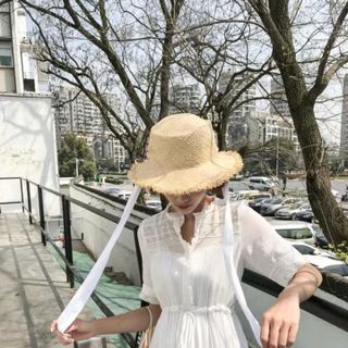 Đầm Voan Cổ V Tay Lửng