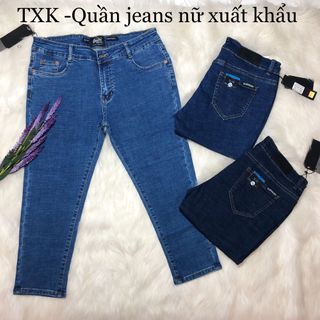 Quần jeans nữ 9 tất cồ 34-40 giá sỉ