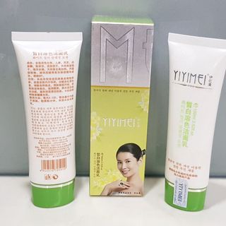 Bộ mỹ phẩm trị nám trắng da Yiyimei 5in1 Kem trị nám Yiyimei có bộ thử và mặt nạ kèm theo
