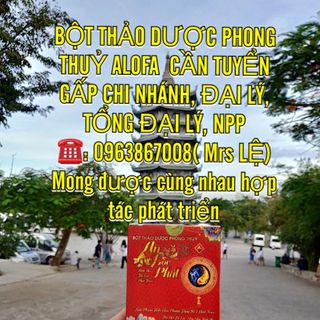 BỘT THẢO DƯỢC PHONG THUỶ ALOFA giá sỉ