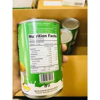 NƯỚC CỐT DỪA ĐÓNG LON VIETCOCO ĐỘ BÉO 17 - 400ML CÓ NẮP KHUI TIỆN DỤNG