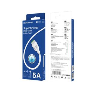 BOROFONE - Dây Cáp Sạc Nhanh BX33 Cổng Type C 5A 12m