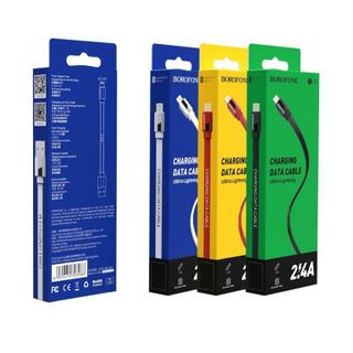 BOROFONE - Dây Cáp Sạc BU8 Cổng Lightning 12m