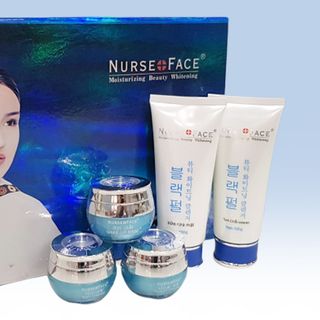 Nurse Face Ngọc Trai 5in1 Bộ mỹ phẩm trắng da trị nám tàn nhang giá sỉ