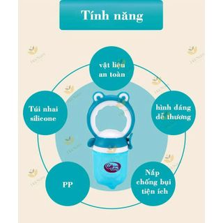 Sỉ túi nhai ăn dặm Gb baby