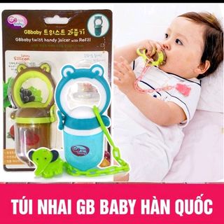 Sỉ túi nhai ăn dặm Gb baby