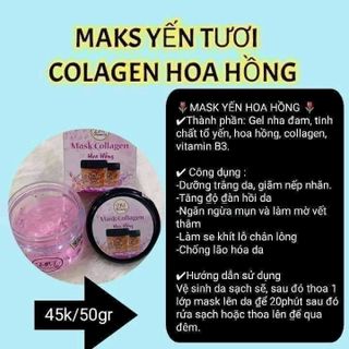 maks yến tươi colagen