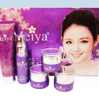 Mỹ phẩm Meiya tím Bộ mỹ phẩm trắng da đặc trị nám tàn nhang cao cấp - Nhật Bản