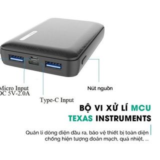 Pin sạc dự phòng 10000mAh-A358