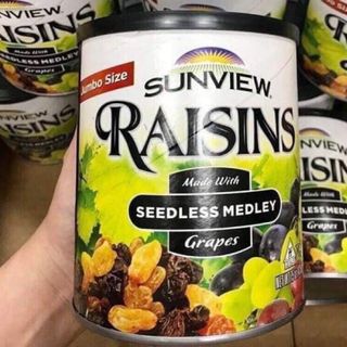 Nho khô Sunview Raisins-không đường