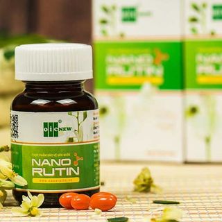 NANO RUTIN OIC KHÔNG LO BỆNH TRĨ VÀ GIÃN TĨNH MẠCH LỌ 60 VIÊN