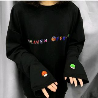 áo sweater nỉ chui 4 màu tay dài họa tiết giá sỉ