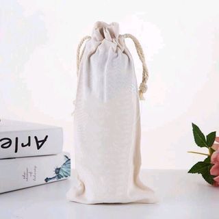 túi vải đựng bình nước không in