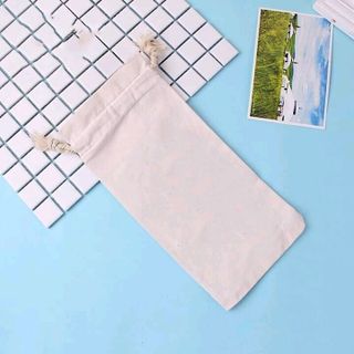 túi vải đựng bình nước không in
