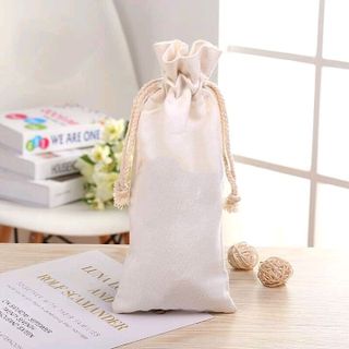 túi vải đựng bình nước không in