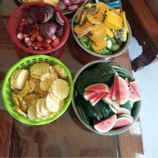 Detox trái cây thải độc cơ thể đẹp da 30 gói 1 sét tặng thêm bình và túi đựng bình