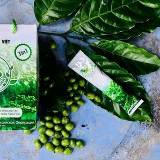 cafe xanh giảm cân thiên nhiên việt