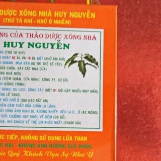 bột thuốc xông nhà không cần dùng than trừ phong long