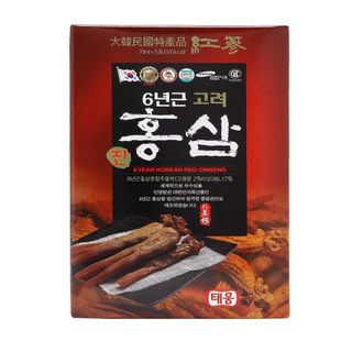 Chiết xuất hồng sâm Hàn Quốc Taewoong Food - Hộp 5 gói x 70ml