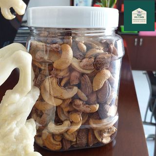 Hạt Điều Rang Muối Vỏ Lụa loại vỡ