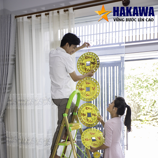 THANG NHÔM GHẾ NHẬT BẢN - HAKAWA HK 006 - PHÂN PHỐI 6 BẬC