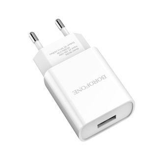 BOROFONE - Cóc Sạc BA20A - 1 Cổng USB 21A EU