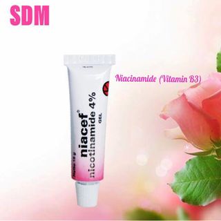 Gel Niacef 4 Gel Niacinamide 4 Gel Vitamin B3 4