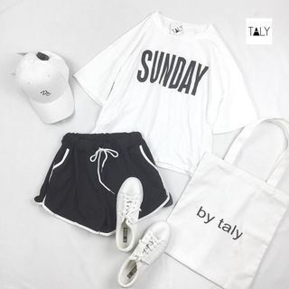 SÉT THỂ THAO IN CHỮ SUNDAY