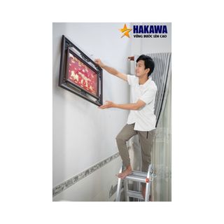 Thang nhôm gấp trượt HAKAWA HK46 - 66 Mét - Tải trọng 300kg - Bảo hành 2 năm