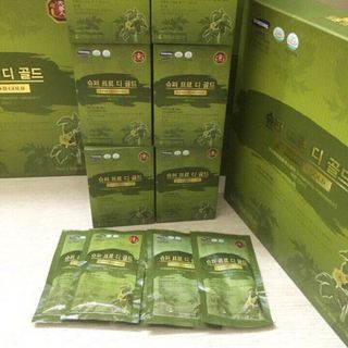 Nước uống hỗ trợ điều trị Bệnh Tiểu Đường BIO Hàn Quốc hộp 30 gói 70ml Super Pro-D Gold