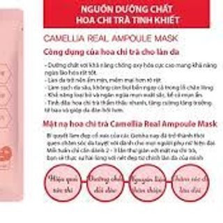 Mặt nạ dưỡng da Jigott Hoa trà 27ml
