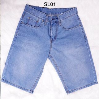 Quần Jean Short 3 Màu Chất Vải Cotton 100