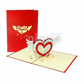 Thiệp 3D độc đáo - thiệp nổi cho sinh nhật cặp đôi thiệp tình yêu couple tặng 20/10 8/3