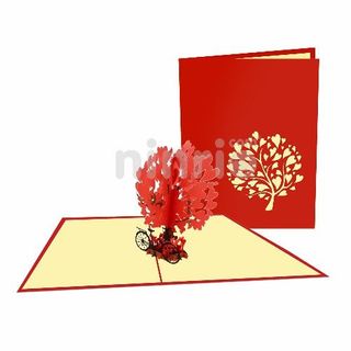 Thiệp 3D độc đáo - thiệp nổi cho sinh nhật cặp đôi thiệp tình yêu couple tặng 20/10 8/3