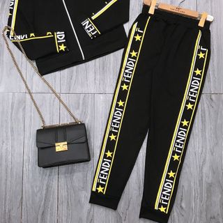set bộ đồ nữ đẹp chất cá tính dễ thương giá rẻ thể thao kéo khóa Fen BN 48510